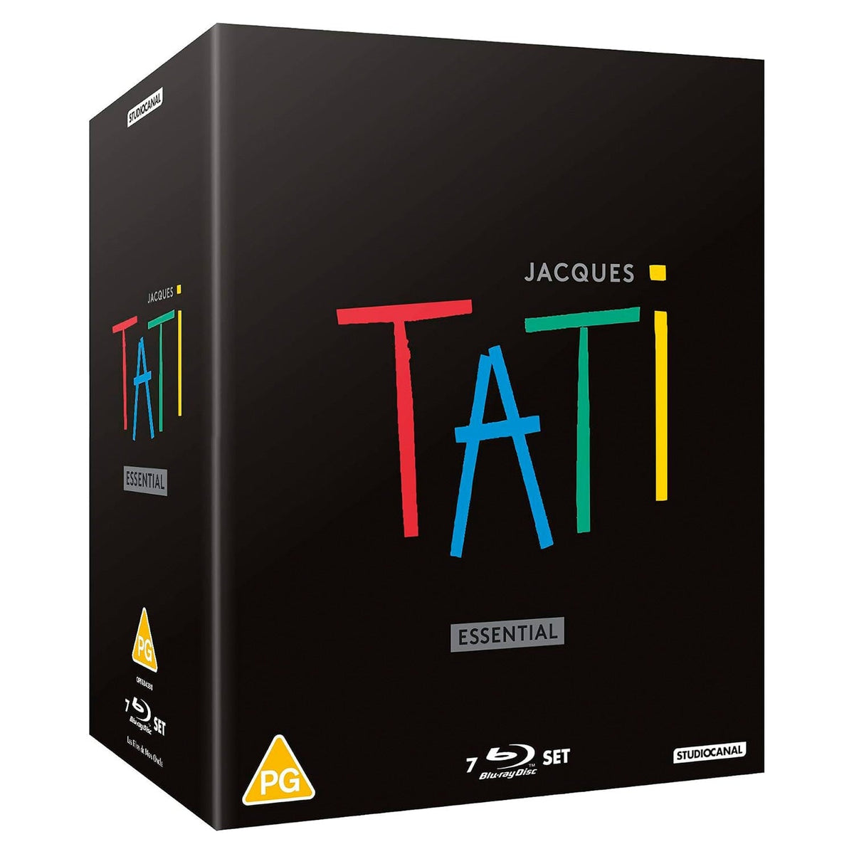 Жак Тати: Коллекция фильмов (1949-1974) (англ. субтитры) (7 Blu-ray)