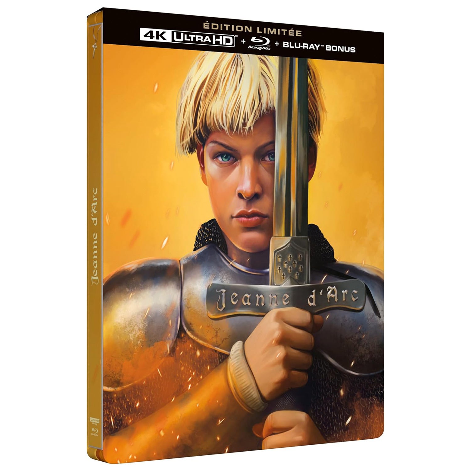 Жанна Д'Арк (1999) (англ. язык) (4K UHD + Blu-ray + Bonus Blu-ray) Steelbook