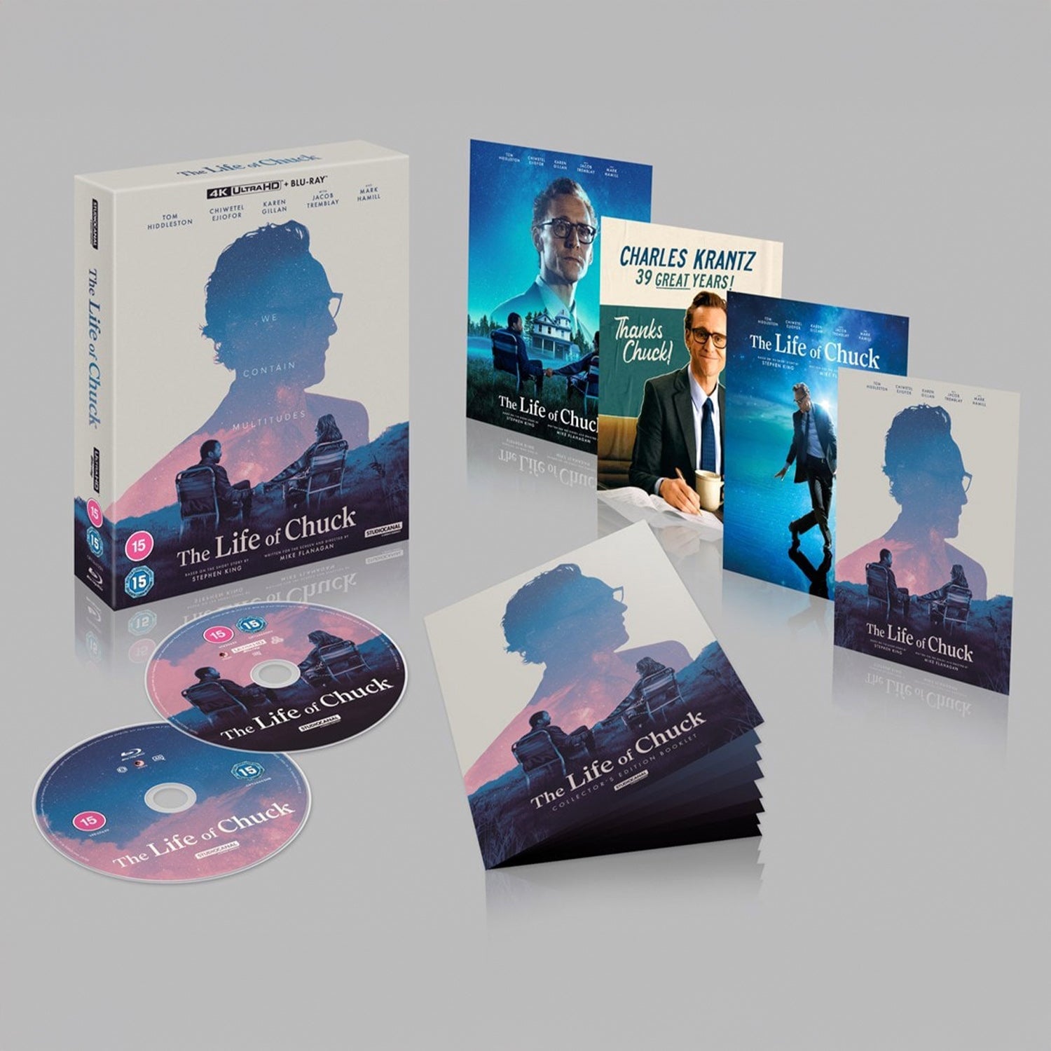 Жизнь Чака (2024) (англ. язык) (4K UHD + Blu-ray) First Edition