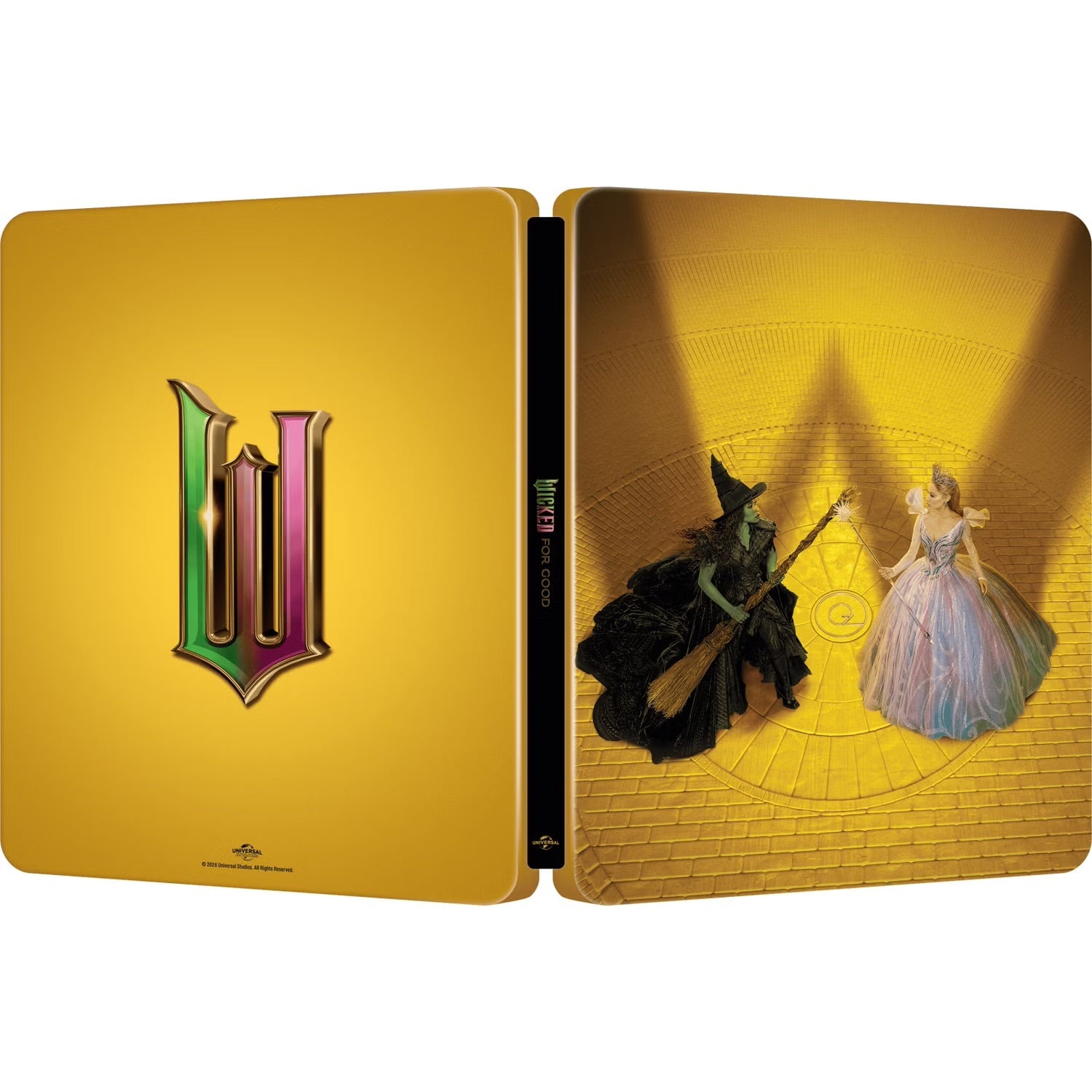 Злая. Часть 2 (2025) (англ. язык) (4K UHD + Blu-ray) Steelbook (Version 2)