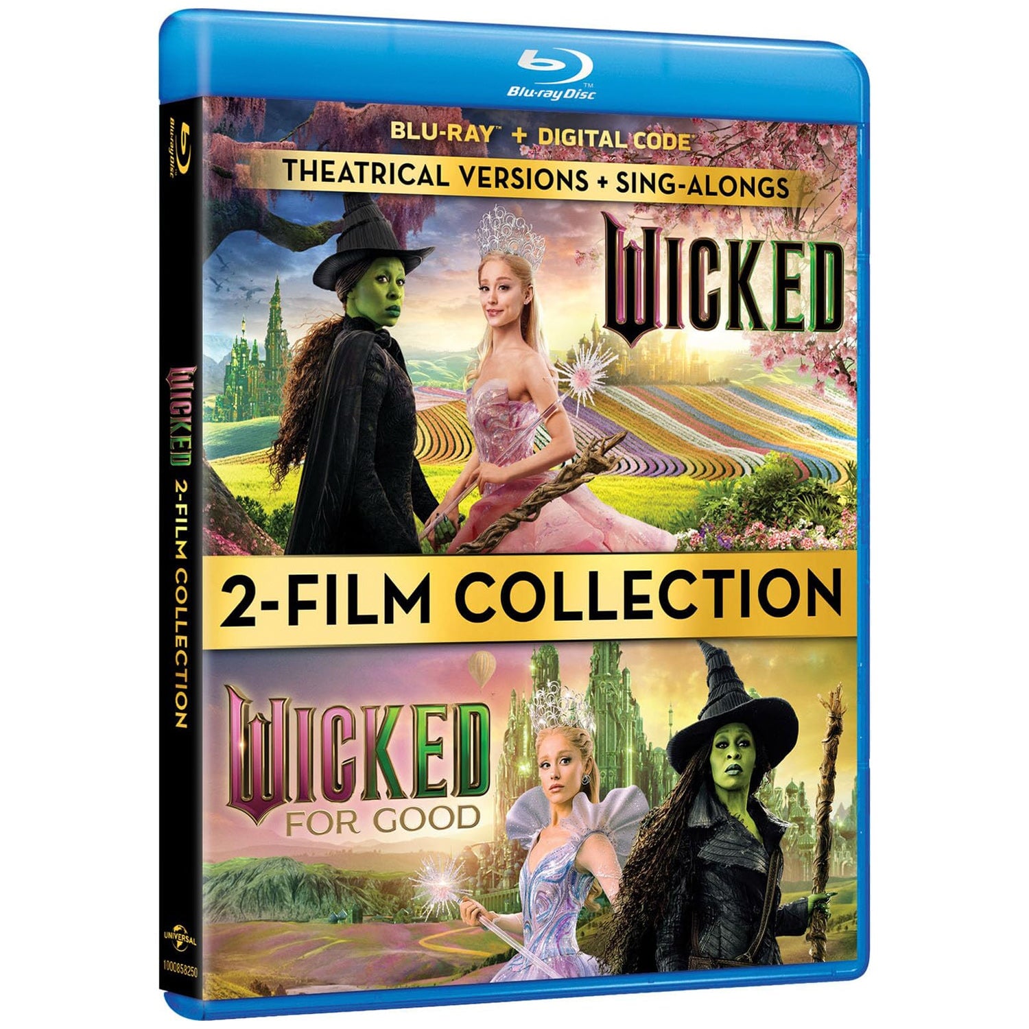 Злая. Части 1-2 (2024-2025) (англ. язык) (2 Blu-ray)