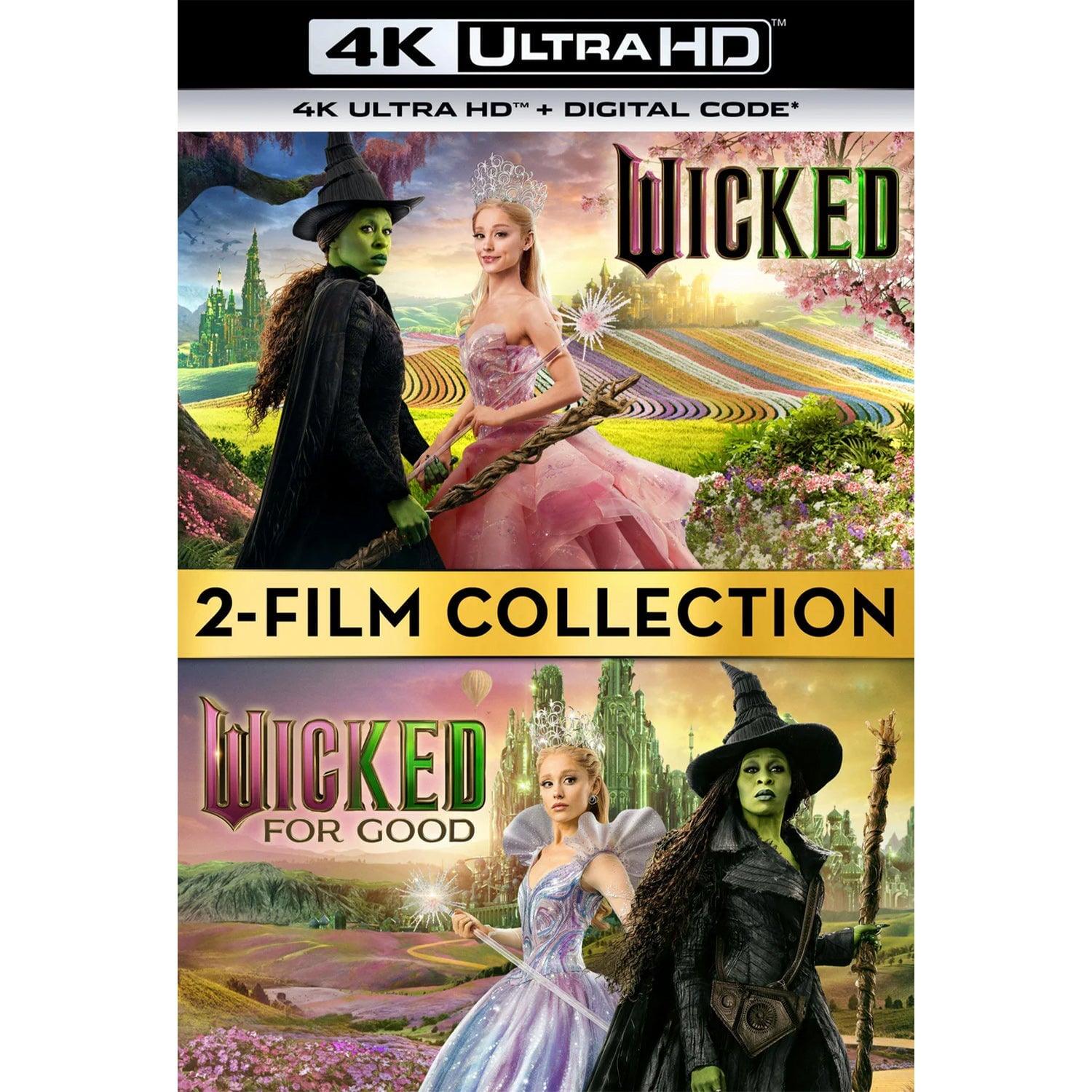 Злая. Части 1-2 (2024-2025) (англ. язык) (4K UHD)