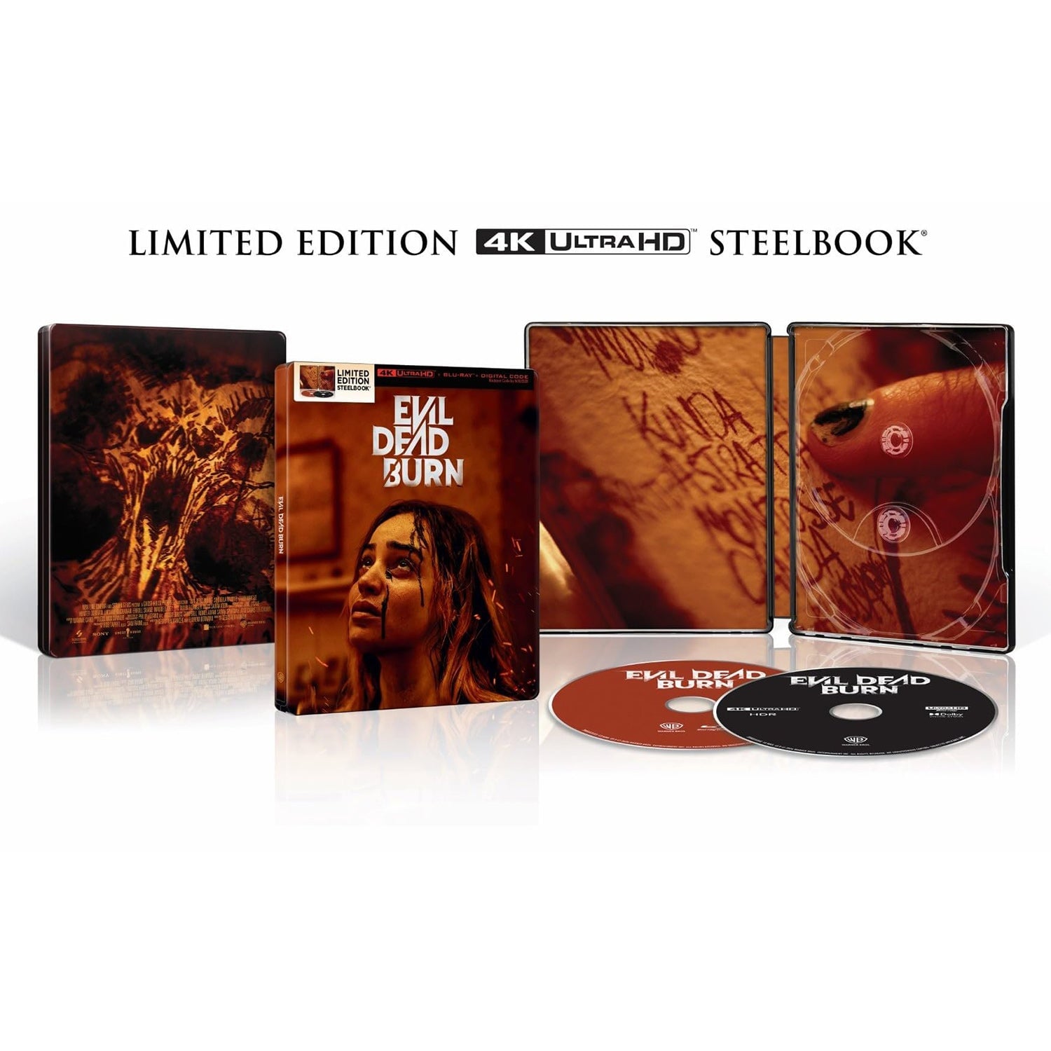 Зловещие мертвецы: Пекло (2026) (англ. язык) (4K UHD + Blu-ray) Steelbook