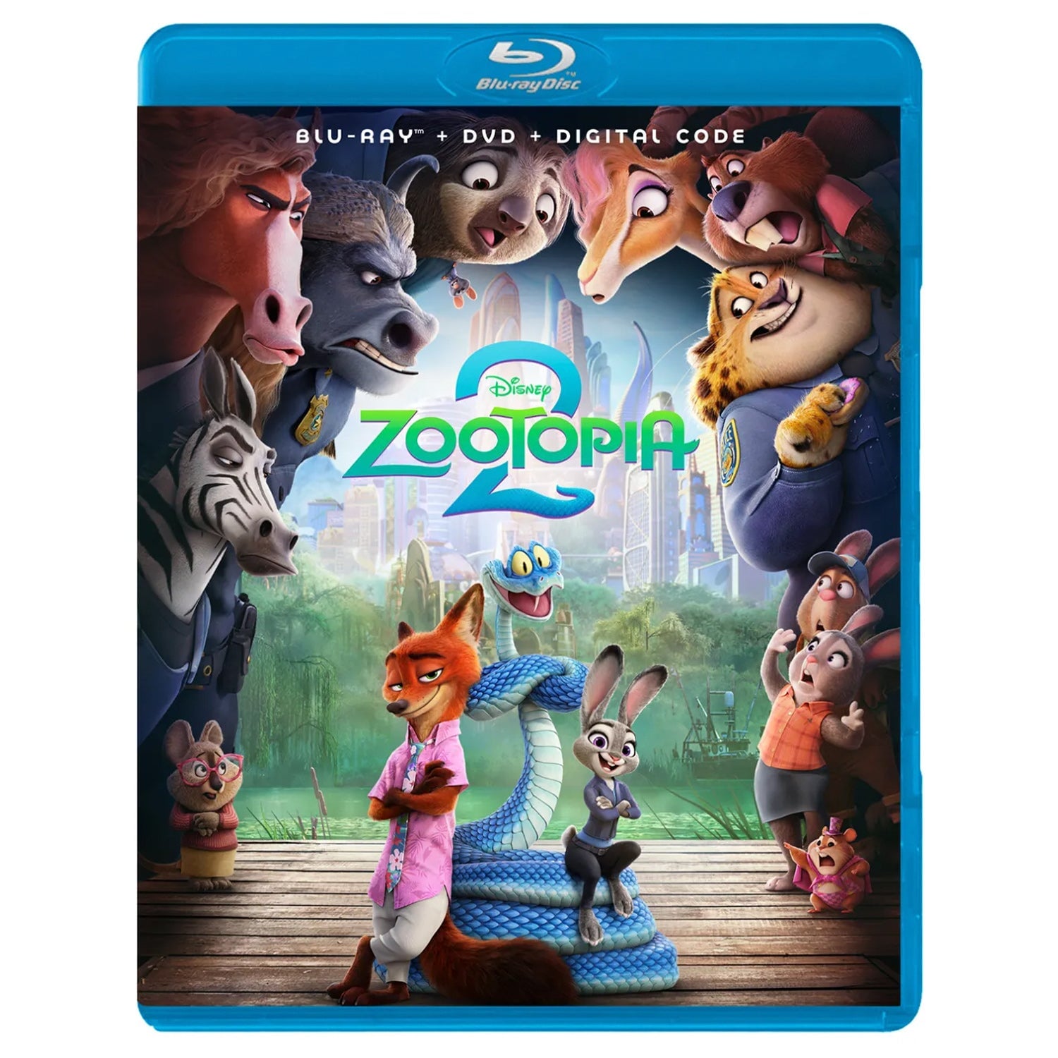 Зверополис 2 (2025) (англ. язык) (Blu-ray + DVD)