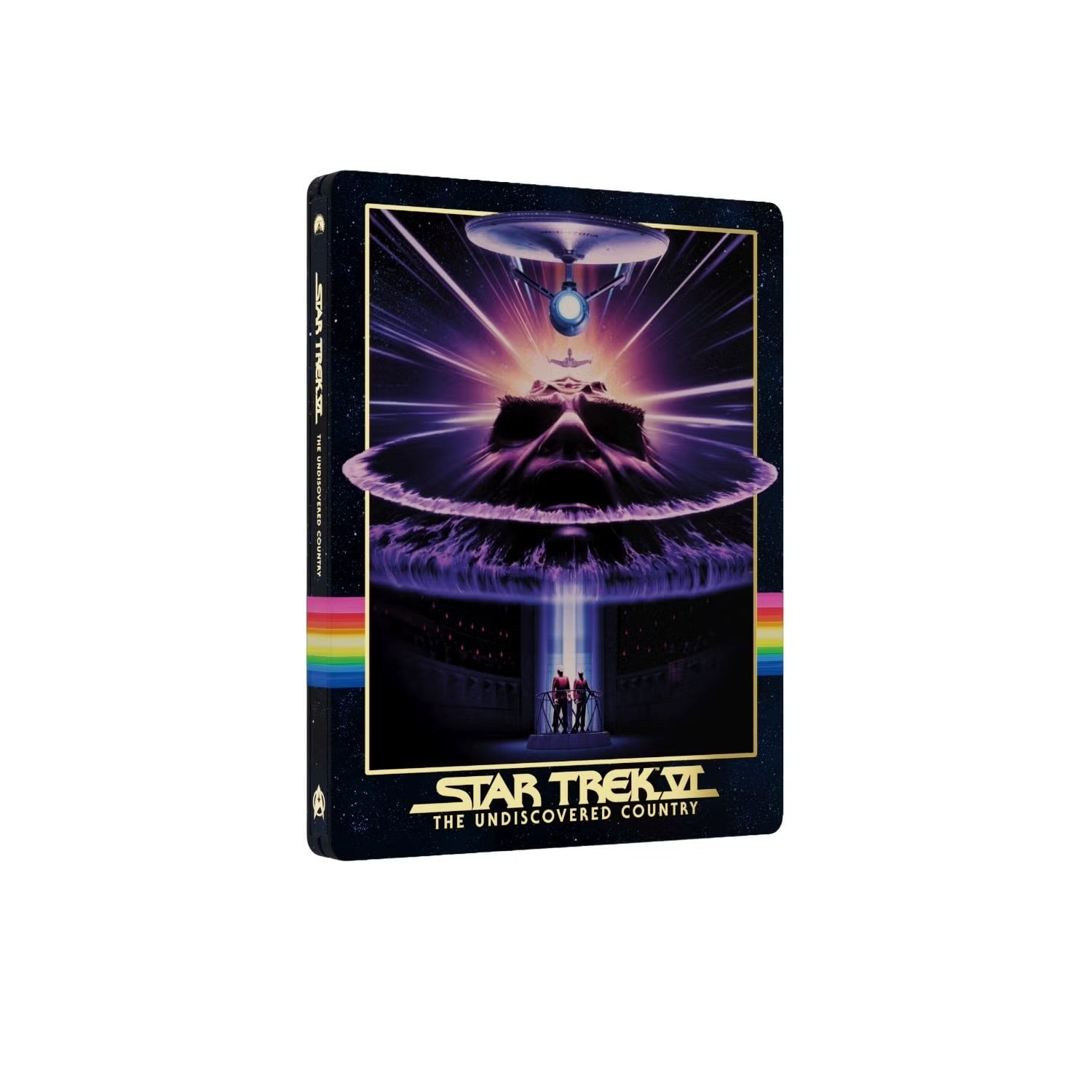 Звездный путь: Коллекция 6 фильмов (1979-1991) (англ. язык) (4K UHD + Blu-ray) Steelbook Library Case Collection