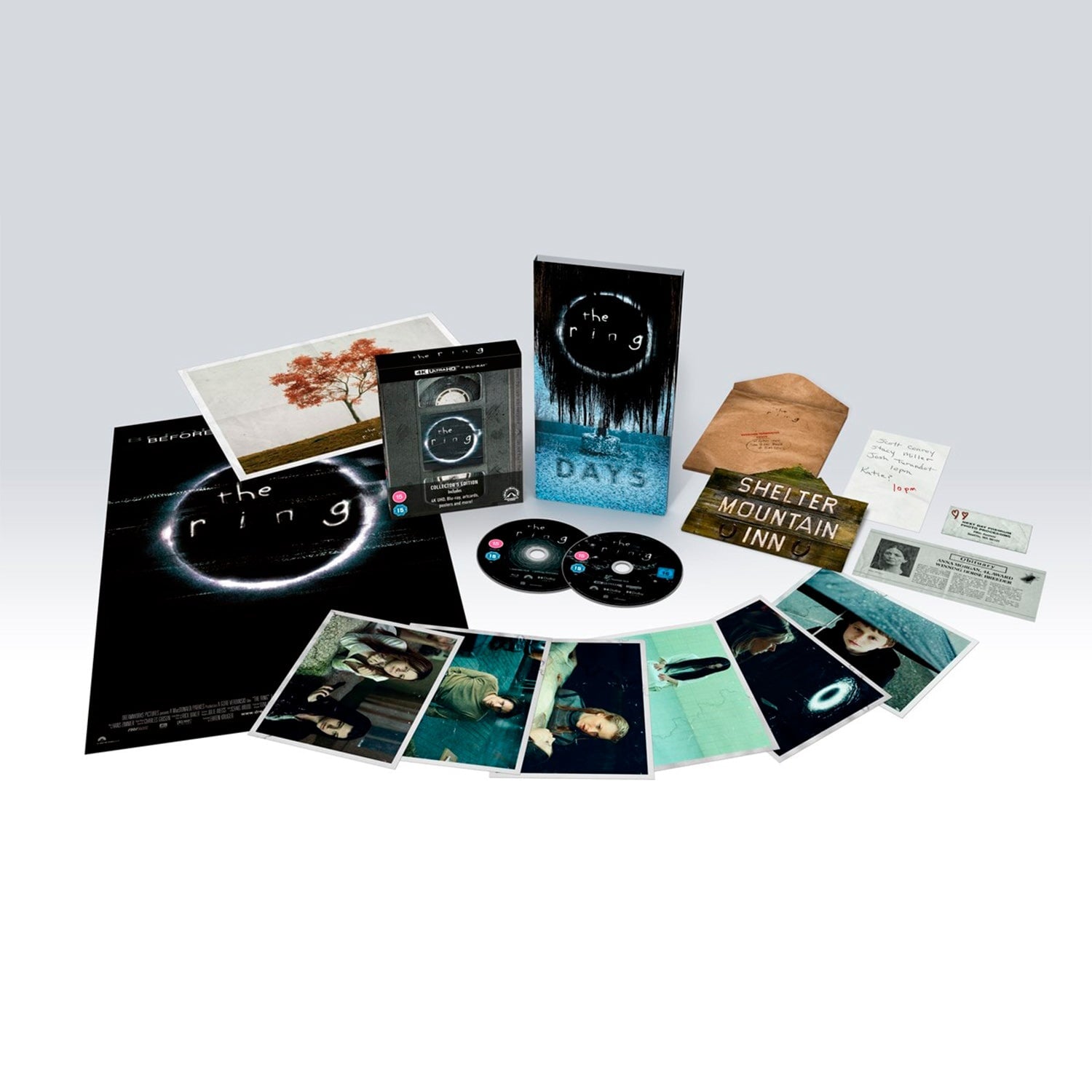 Звонок (2002) (англ. язык) (4K UHD + Blu-ray) Steelbook Collector's Edition