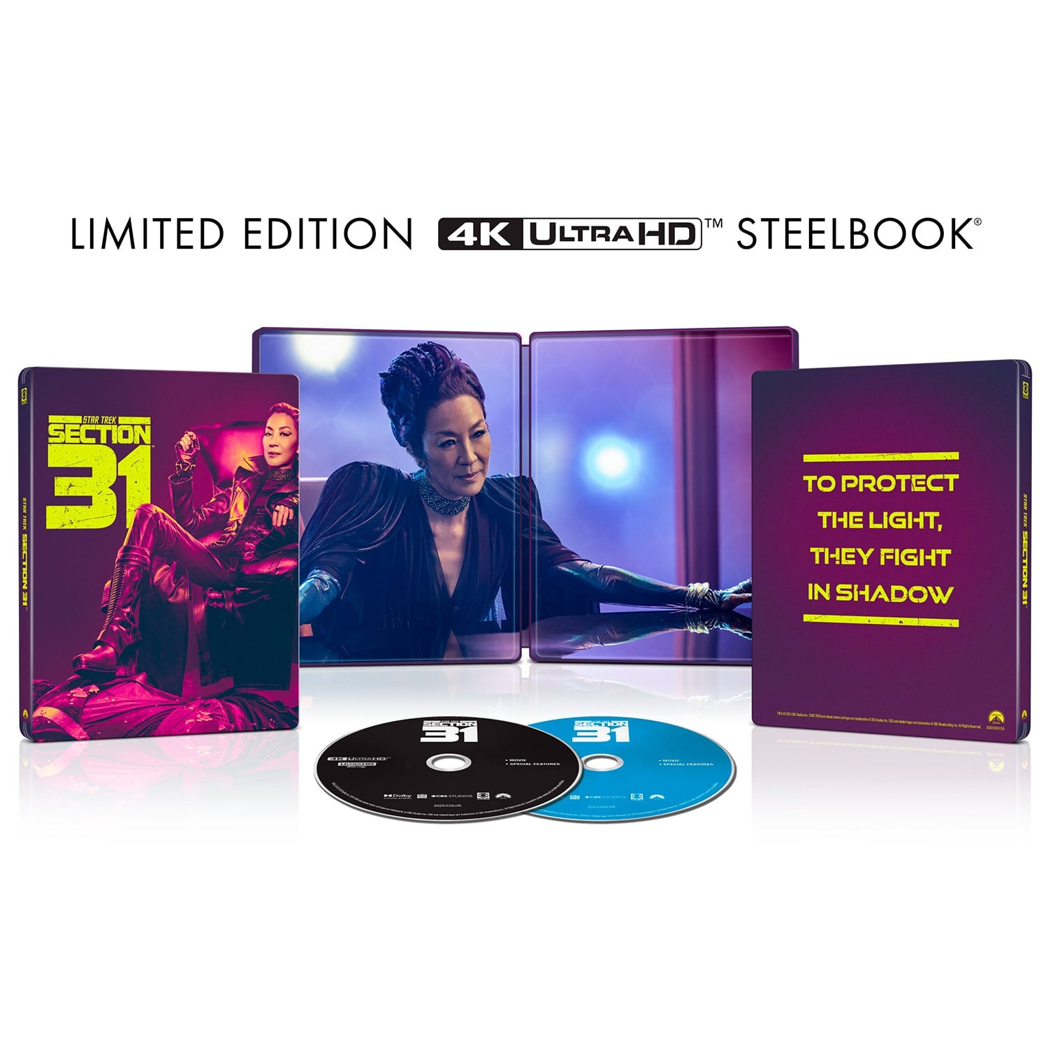 Звёздный путь: Секция 31 (2025) (англ. язык) (4K UHD + Blu-ray) Steelbook