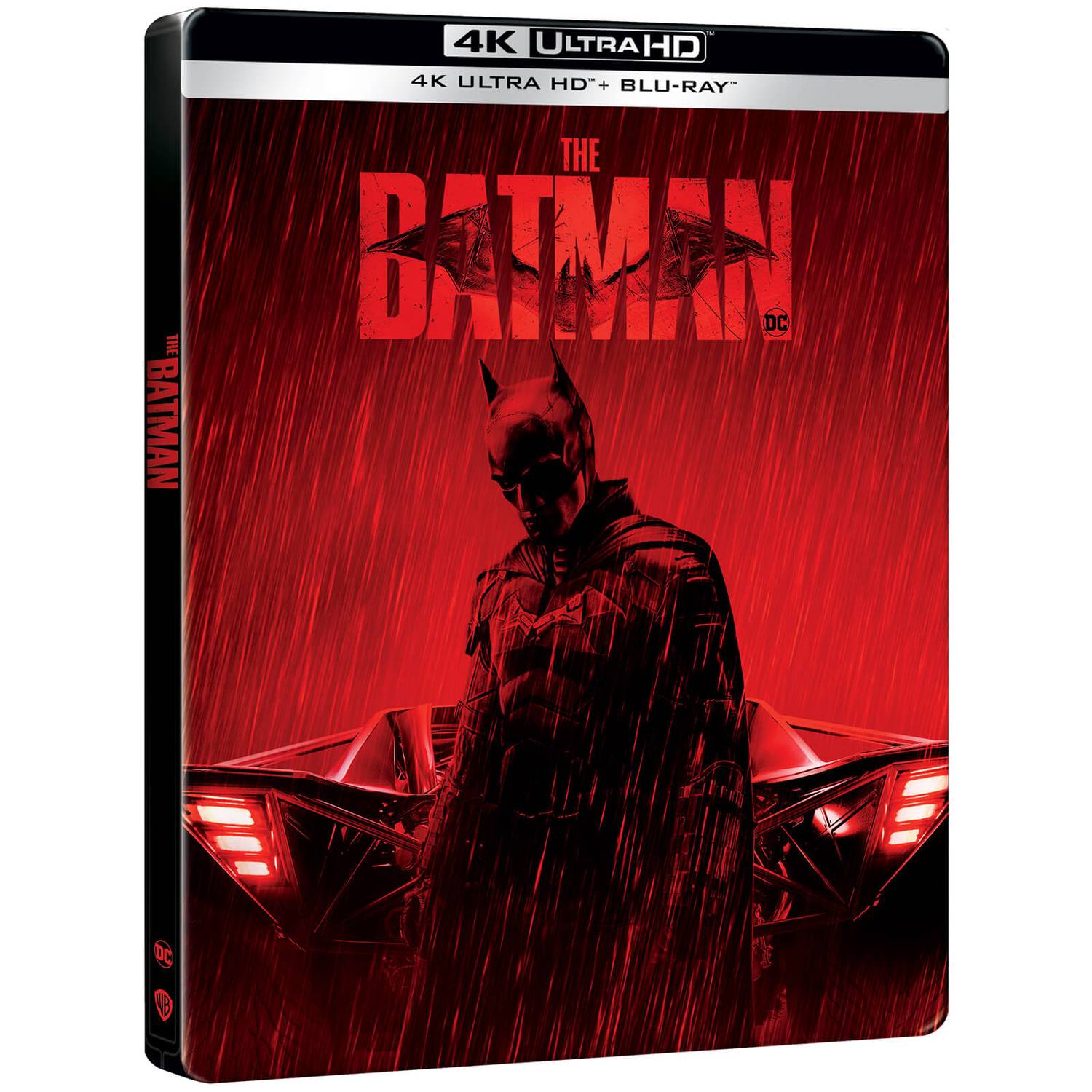 Бэтмен (2022) (англ. яз.) (2 4K UHD + 4 Blu-ray) 2 Steelbook Gift Set