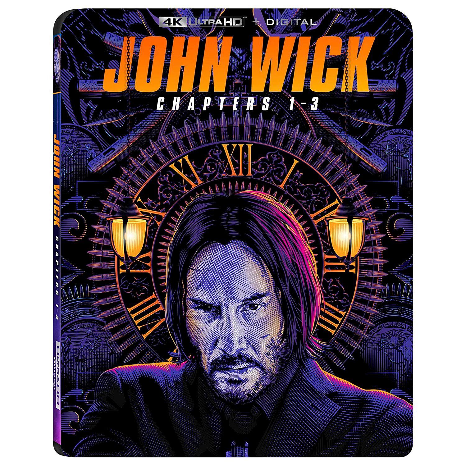 Джон Уик 1-3 (англ. язык) (4K UHD Blu-ray)