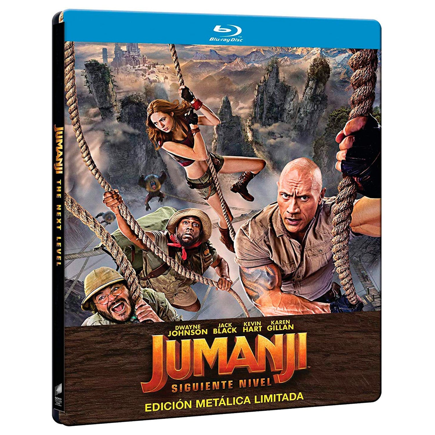 Jumanji: The Next Level (Blu-ray) Steelbook - Main Image