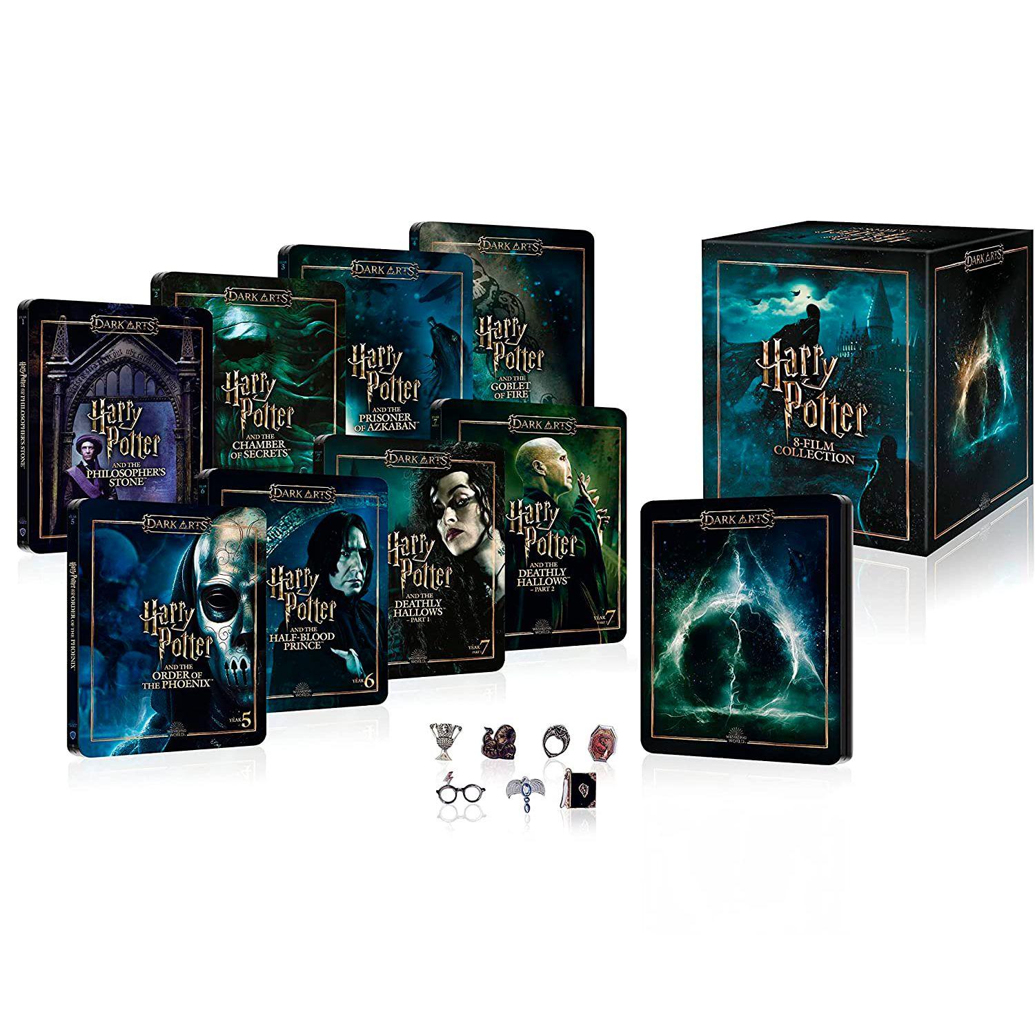 Harry Potter: The Complete Collection (4K UHD Blu-ray) Dark Arts Edition Steelbook Collection