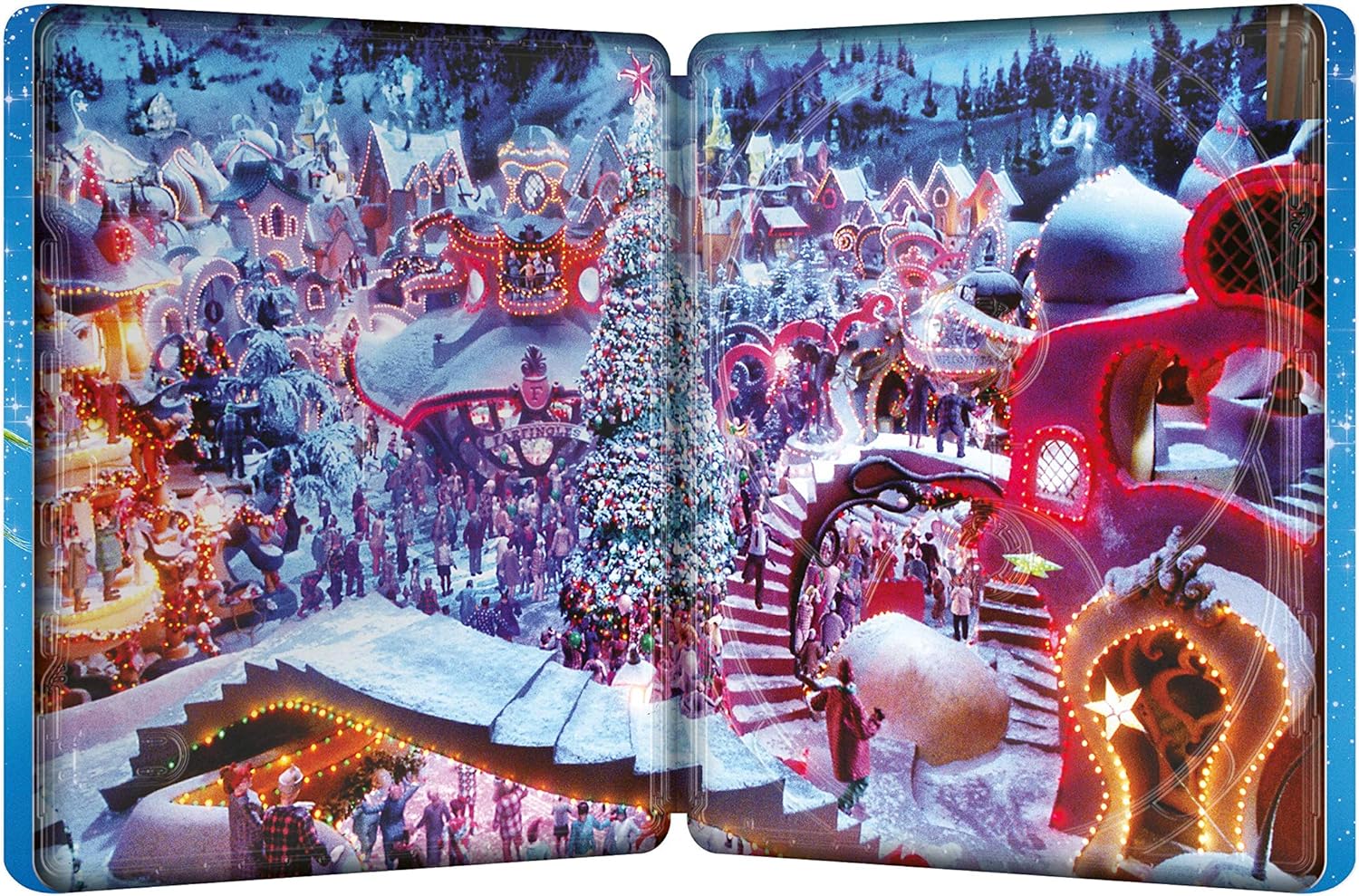 Гринч – похититель Рождества (2000) (англ. язык) (4K UHD + Blu-ray) Steelbook