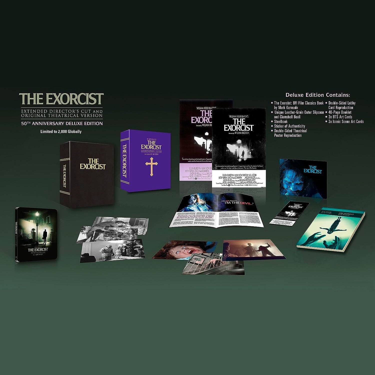 輸入洋画Blu-rayDisc　THE EXORCIST STEELBOOK [輸入盤] Amazon.com: The Exorcist Limited Edition Steelbook [4K UHD +