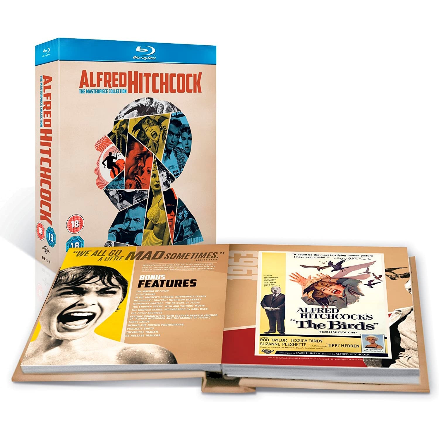 Alfred Hitchcock: The Masterpiece Collection (14 Blu-ray