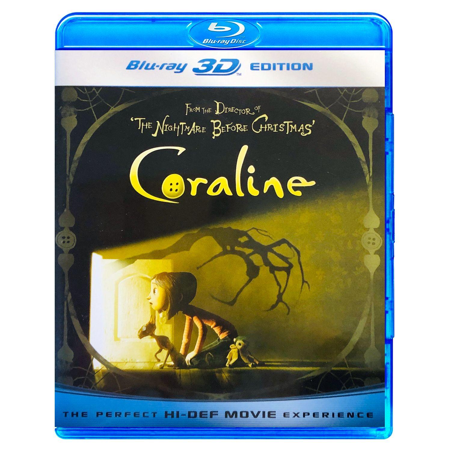 Коралина в стране кошмаров 3D [3D/2D] (Blu-ray) (Coraline)