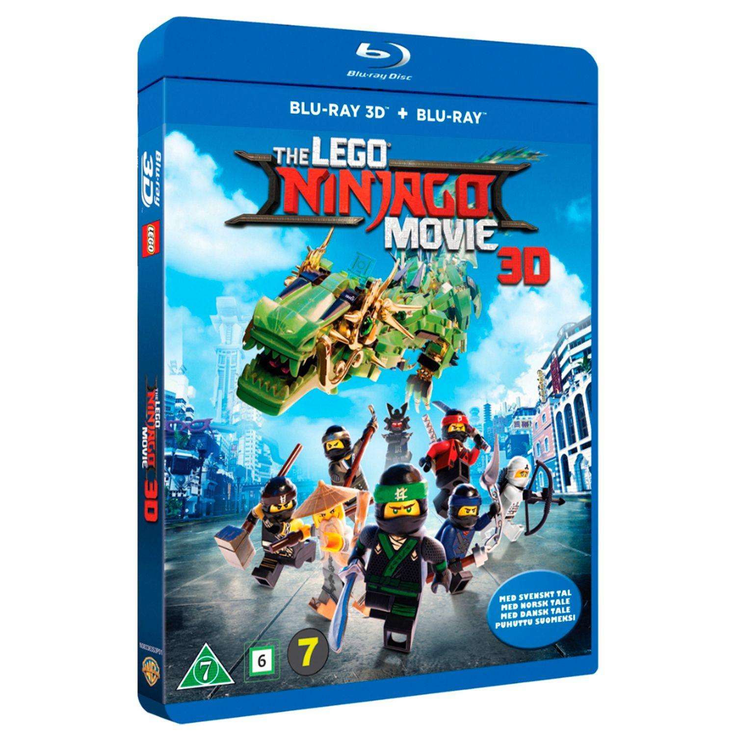 LEGO Ninjago Movie 3D 2D (2 Blu-ray) – Bluraymania