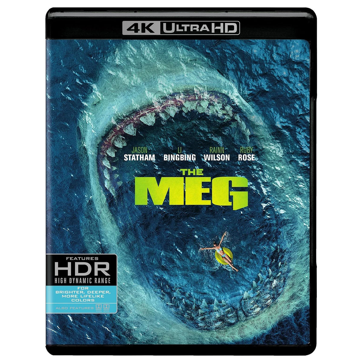 Мег: Монстр глубины (4K UHD Blu-ray)
