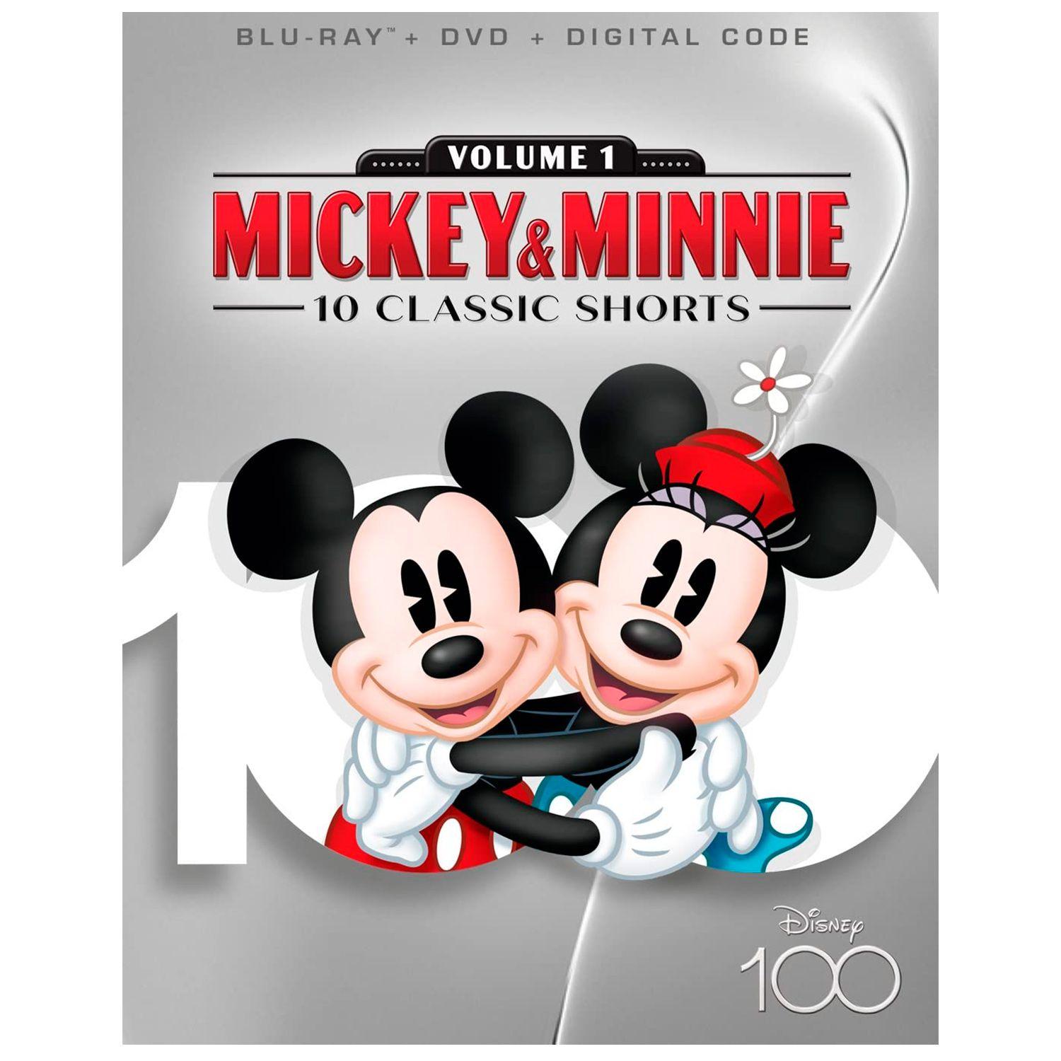 Mickey & Minnie: 10 Classic Shorts. Volume 1 (Blu-ray + DVD