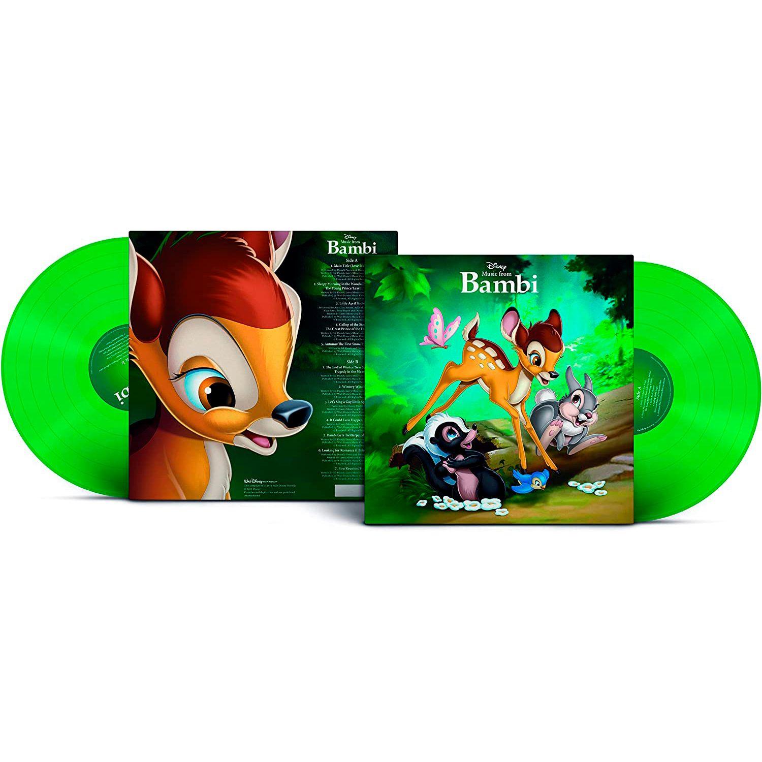 Music from Bambi (80th Anniversary) (Light Green Color Vinyl LP)