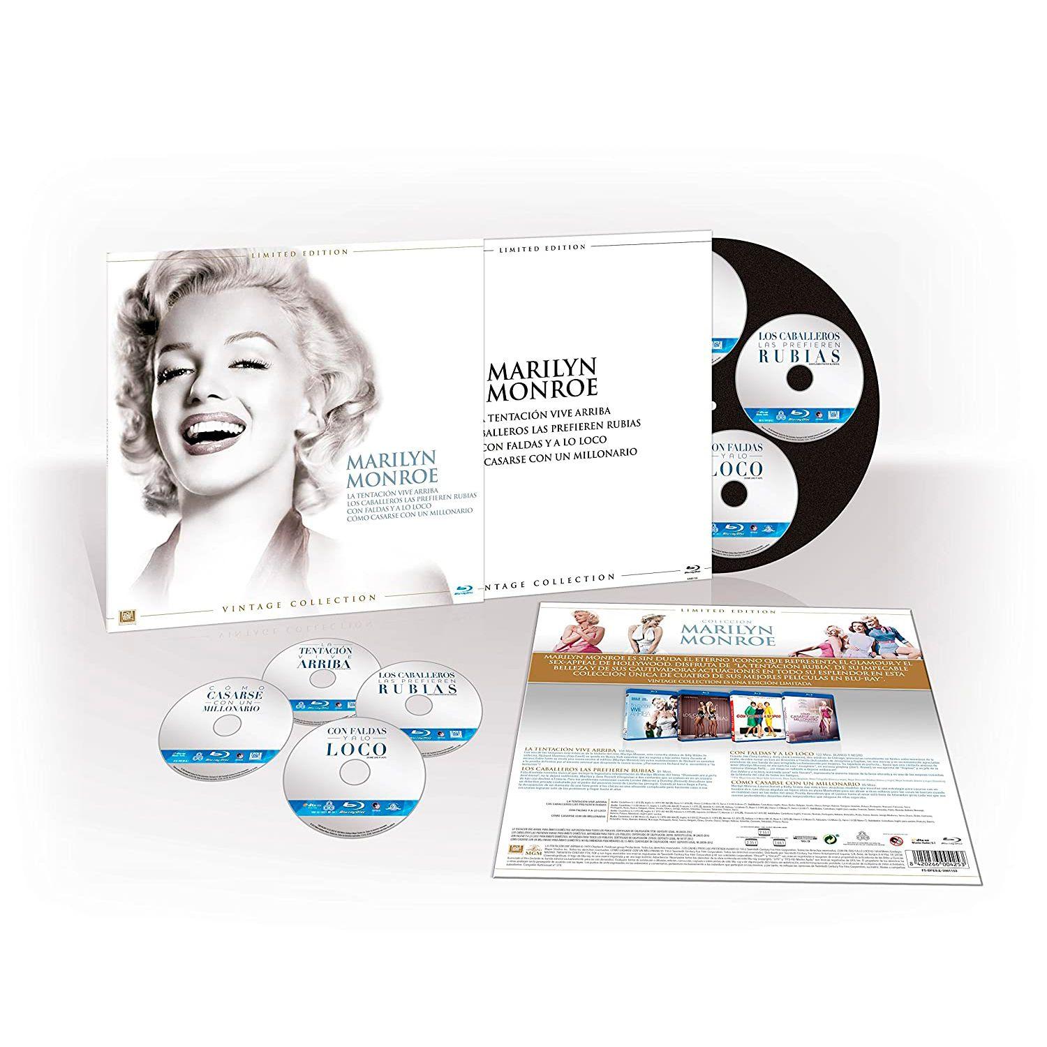 Навсегда Мэрилин (4 Blu-ray) Vintage Vinyl Edition