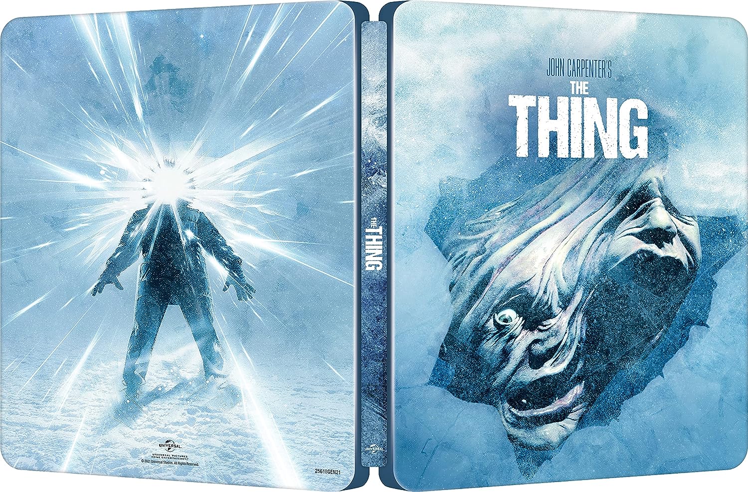 Нечто (1982) (англ. язык) (4K UHD + Blu-ray) Steelbook