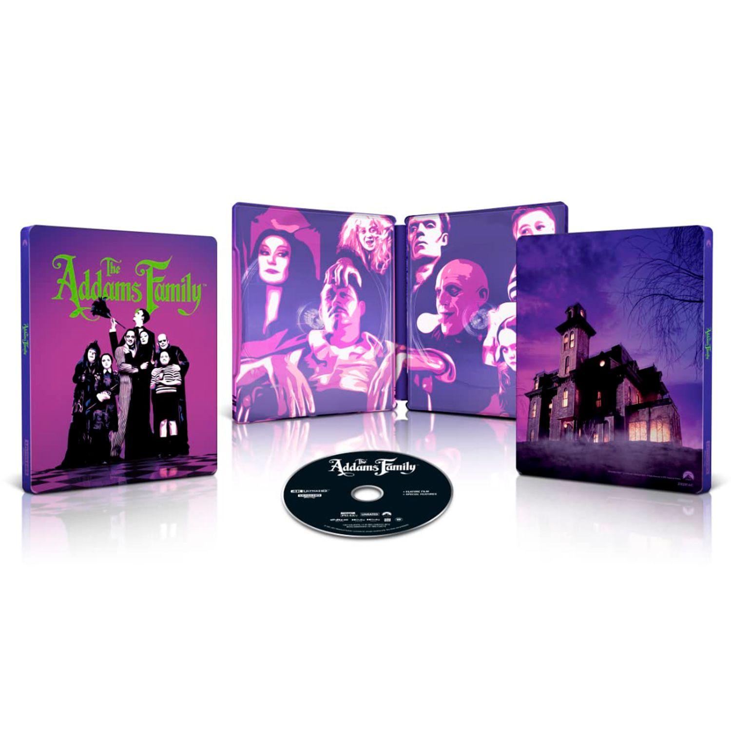 Семейка Аддамс (1991) (англ. язык) (4K UHD Blu-ray) Steelbook (The ...