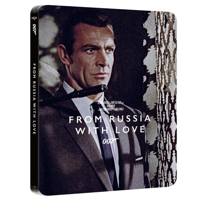 007: Джеймс Бонд - Шон Коннери: Коллекция 6 фильмов (англ. язык) (4K UHD Blu-ray) Limited Edition Steelbook Library Case