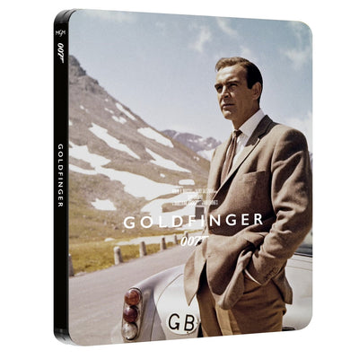 007: Джеймс Бонд - Шон Коннери: Коллекция 6 фильмов (англ. язык) (4K UHD Blu-ray) Limited Edition Steelbook Library Case