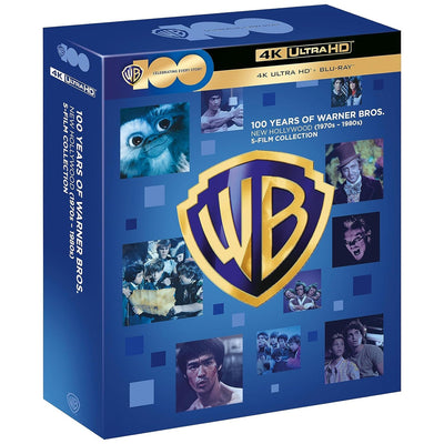 100 Years of Warner Bros. - Новый Голливуд: Коллекция 5 фильмов (4K UHD + Blu-ray)