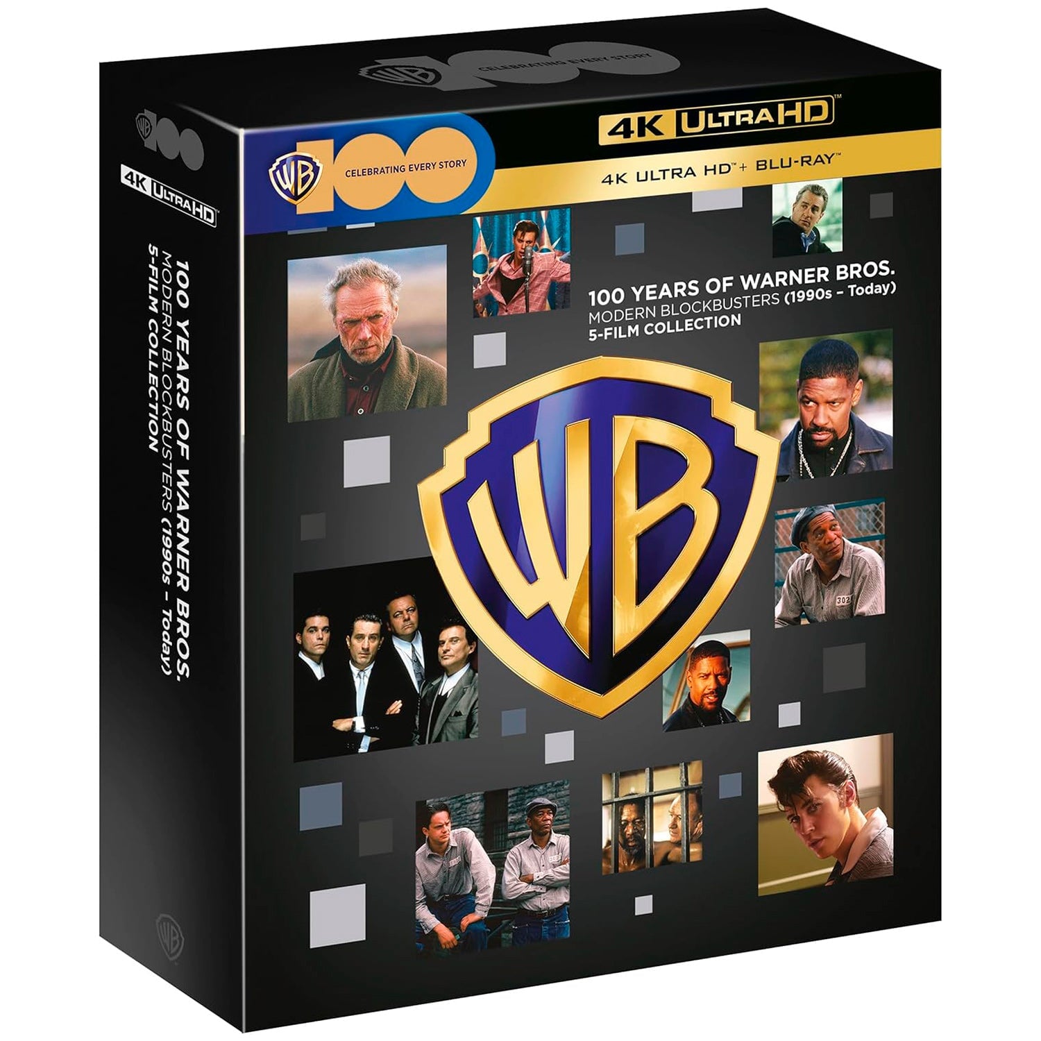 100 Years of Warner Bros. - Современные блокбастеры: Коллекция 5 фильмов (4K UHD + Blu-ray)