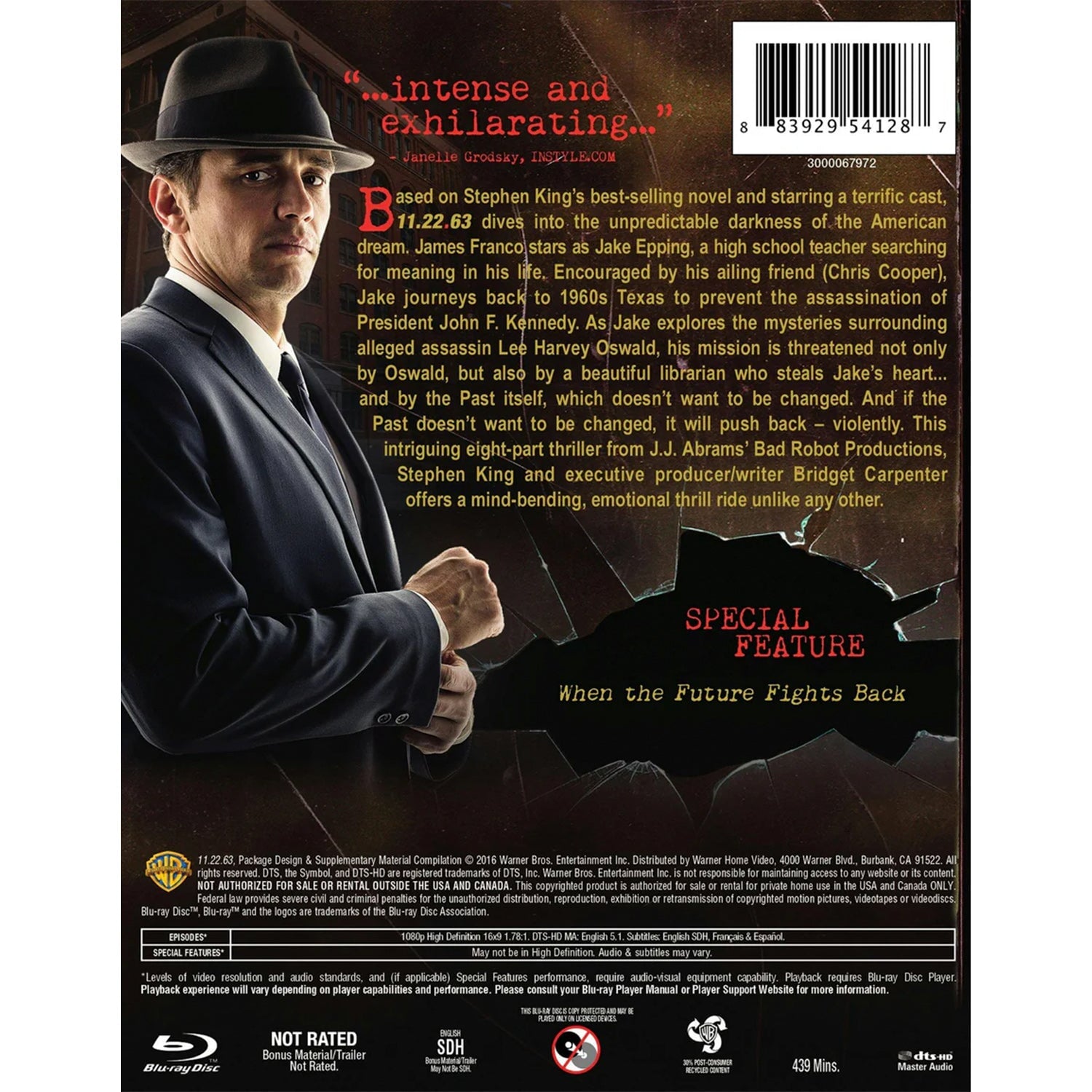 11.22.63 (ТВ Сериал, 2016) (англ. язык) (2 Blu-ray)
