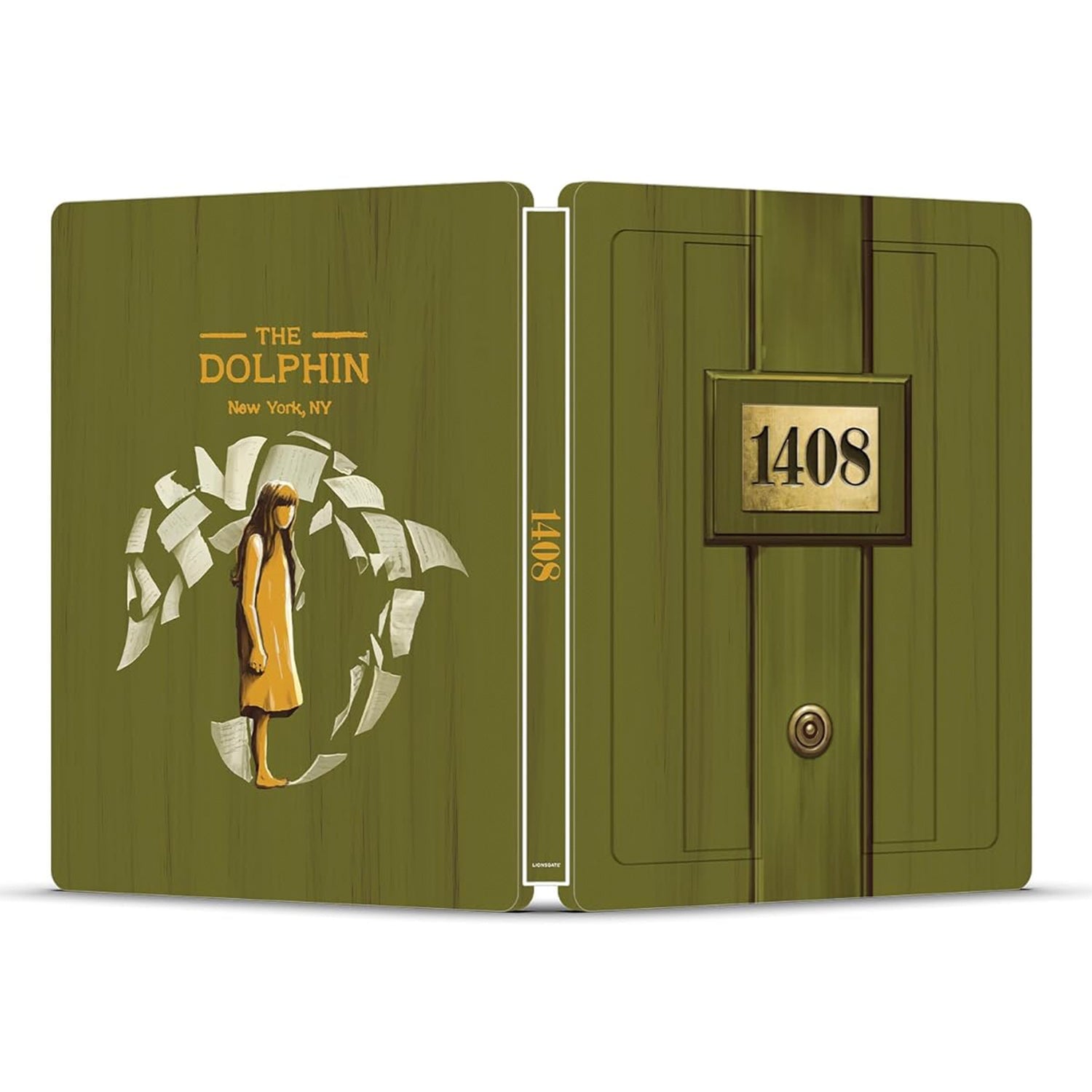 1408 (2007) (англ. язык) (4K UHD + 2 Blu-ray) Steelbook