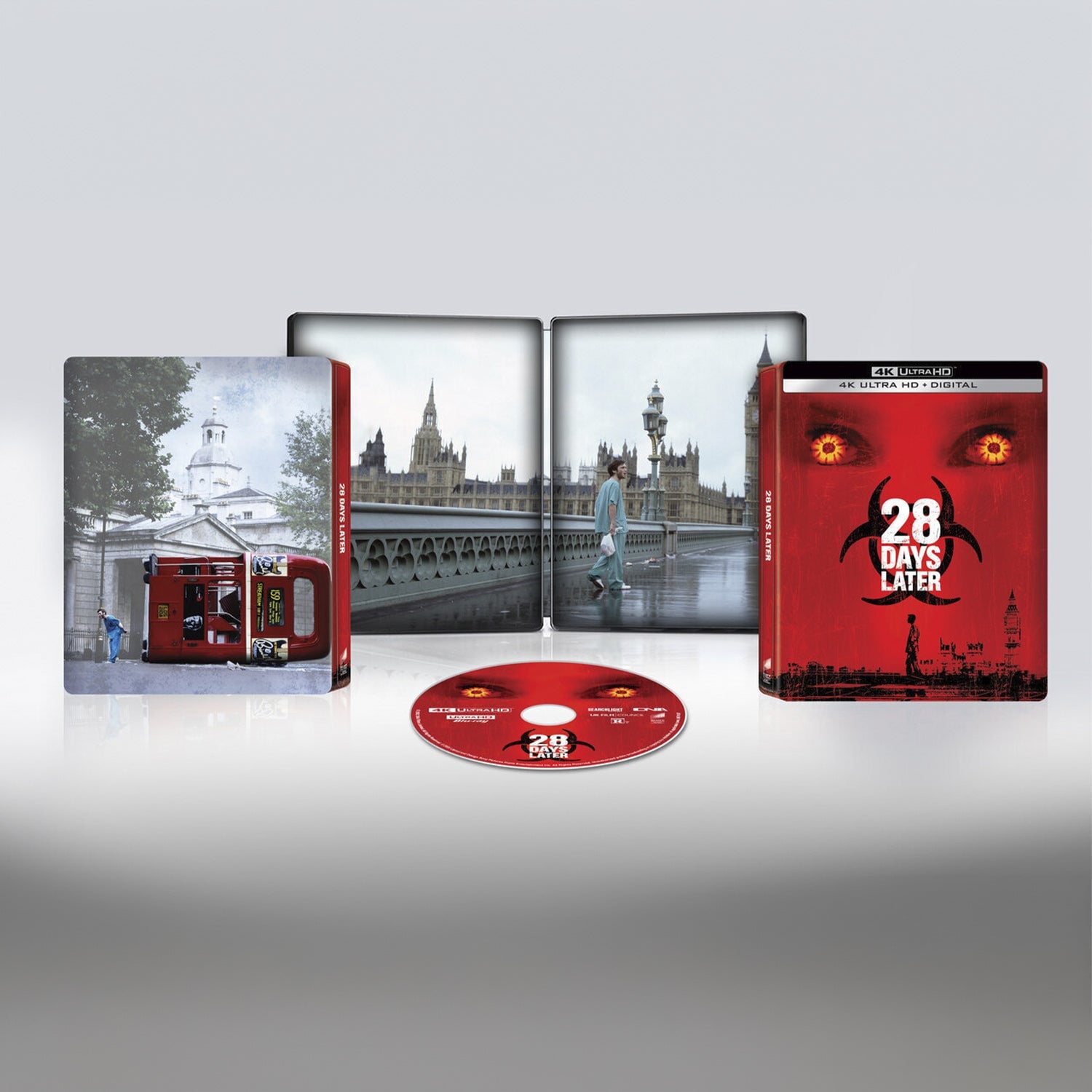 28 дней спустя (2002) (англ. язык) (4K UHD Blu-ray) Steelbook