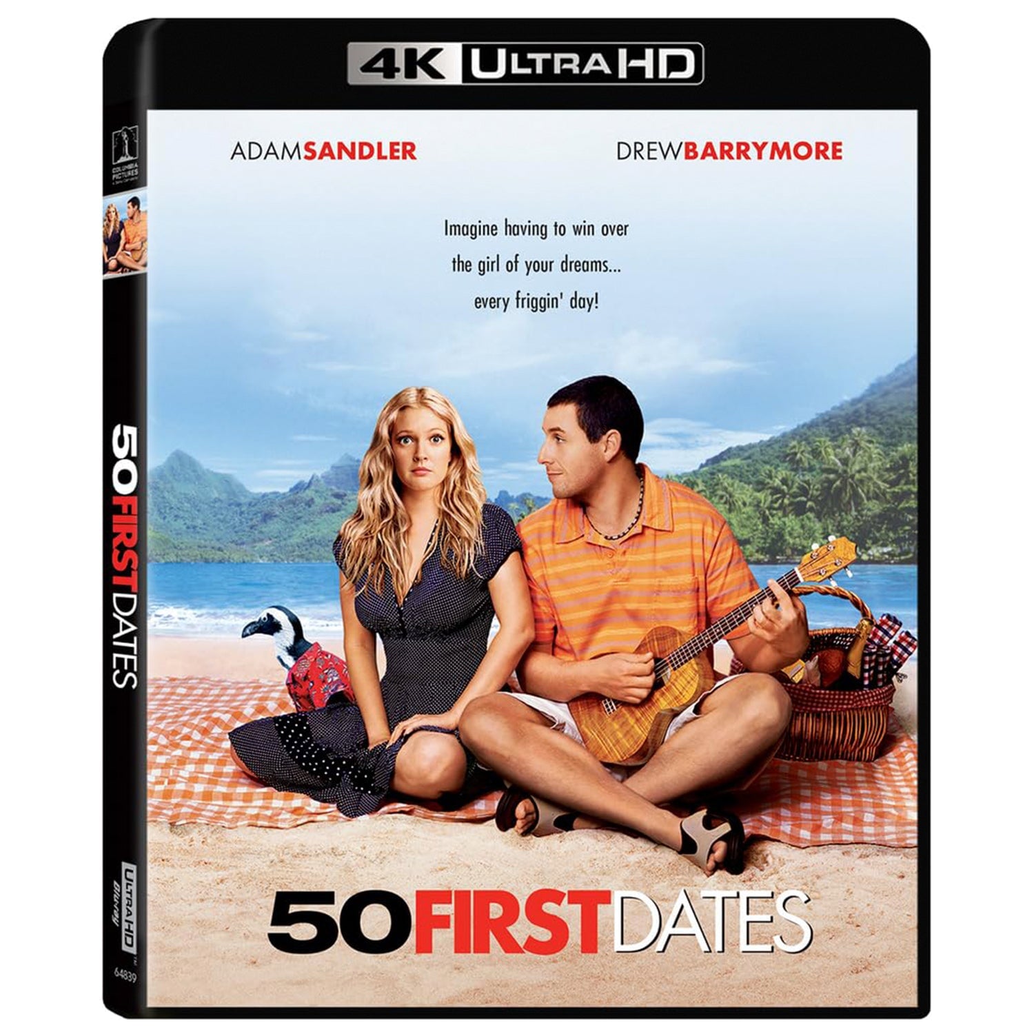 50 первых поцелуев (2004) (англ. язык) (4K UHD Blu-ray)