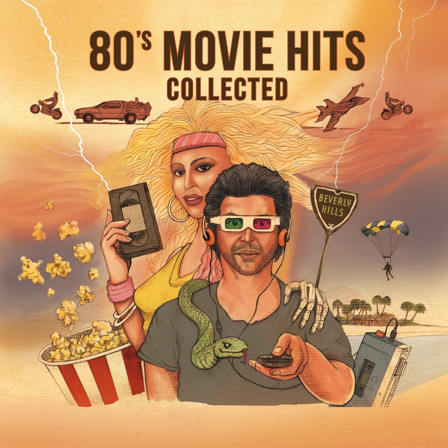 80s Movie Hits Collected (Soundtracks) (Vinyl 2 LP)