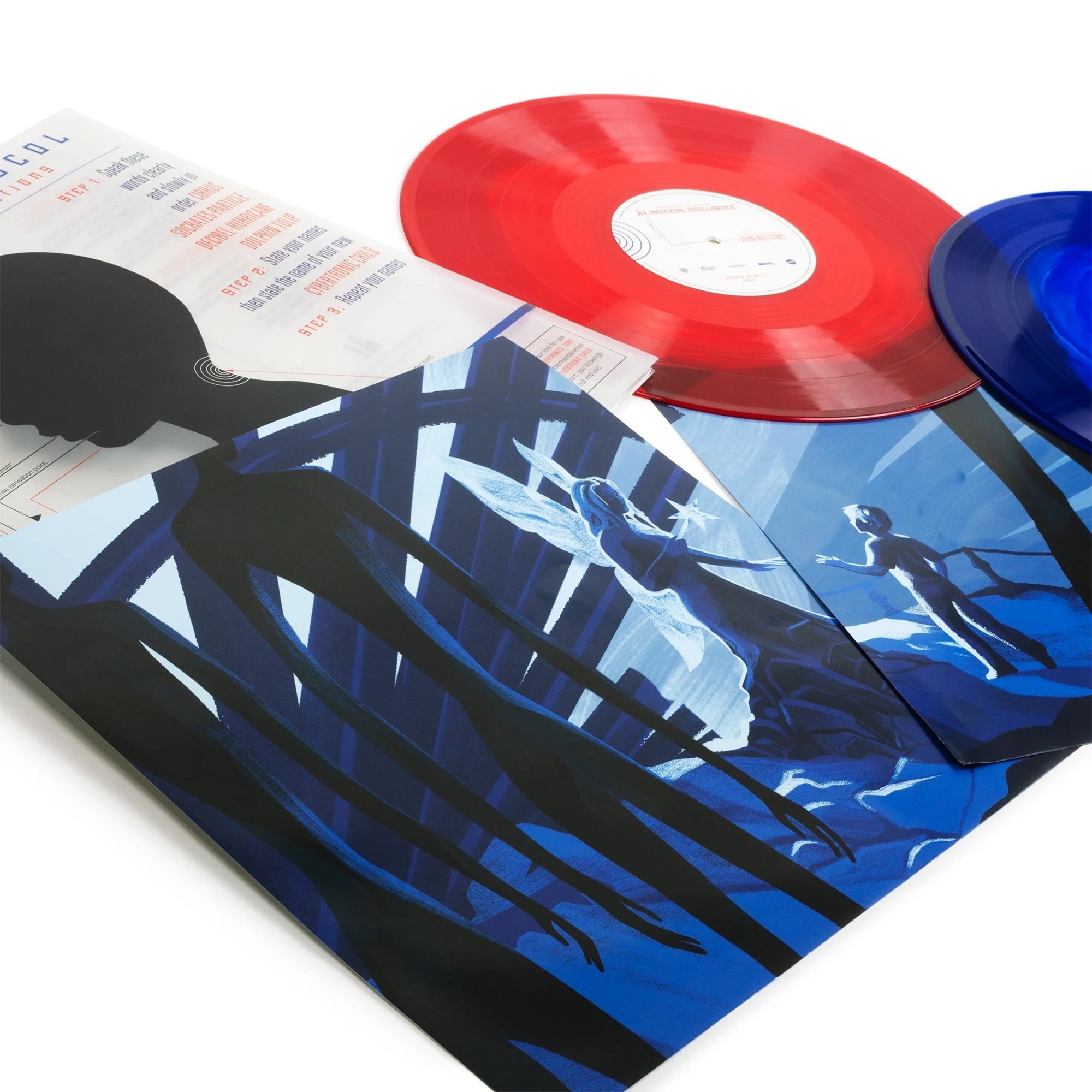 A.I. Artificial Intelligence (Music from the Motion Picture) (Transparent Red + Blue Vinyl 2LP)