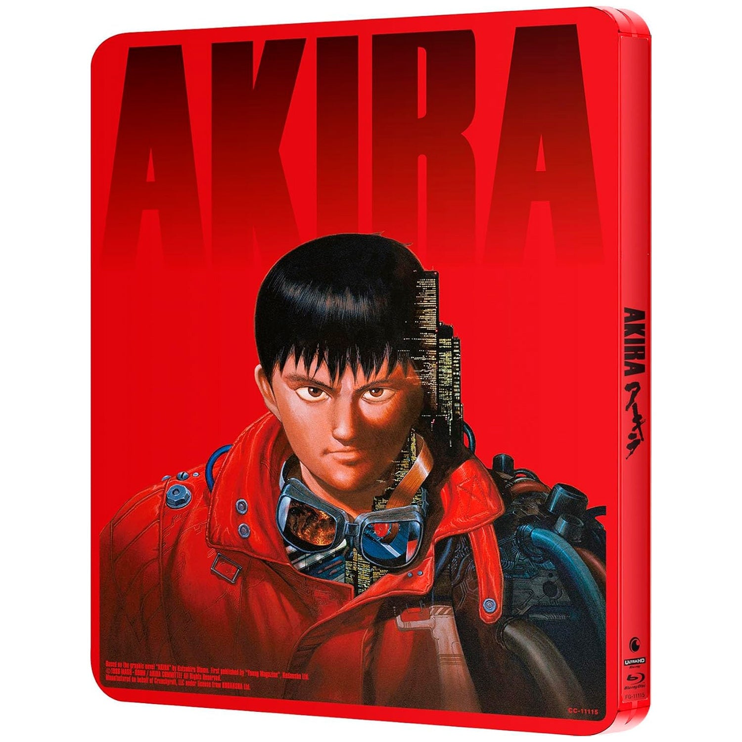 Акира (1988) (англ. язык) (4K UHD + Blu-ray) Steelbook