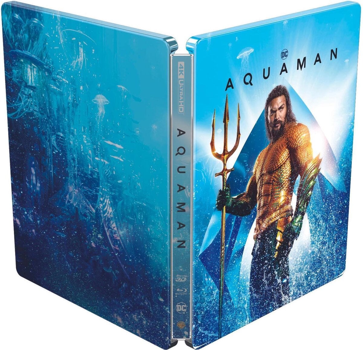 Аквамен (4K UHD + Blu-ray) Steelbook