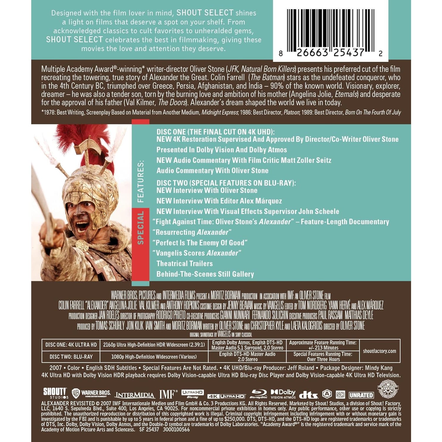 Alexander Revisited: The Final Cut (2004) (4K UHD + Blu-ray