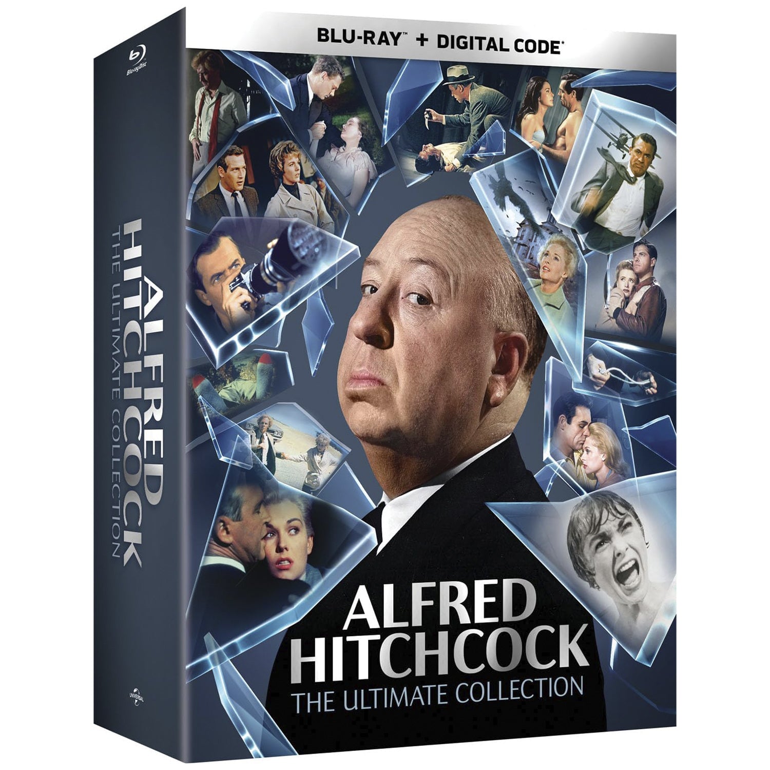 Альфред Хичкок: Коллекция 15 фильмов (1942-1976) (англ. язык) (15 Blu-ray + 2 DVD)