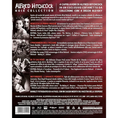 Альфред Хичкок: Коллекция фильмов Нуар (1940-1946) (англ. язык) (4 Blu-ray) Special Edition
