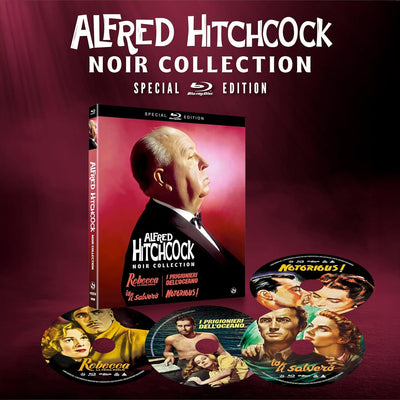 Альфред Хичкок: Коллекция фильмов Нуар (1940-1946) (англ. язык) (4 Blu-ray) Special Edition