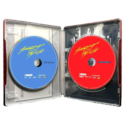 Американский психопат (2000) (англ. язык) (4K UHD + Blu-ray) Steelbook