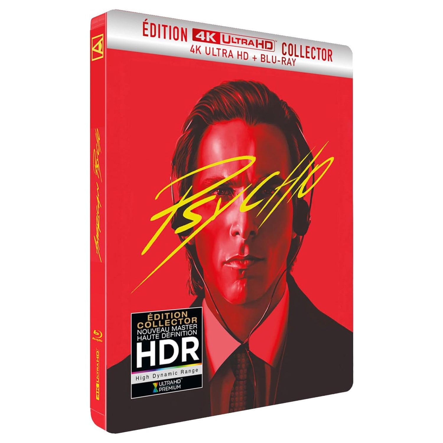 Американский психопат (2000) (англ. язык) (4K UHD + Blu-ray) Steelbook