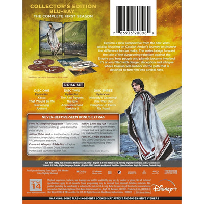 Андор: Сезон 1 (2022) (англ. язык) (3 Blu-ray) Steelbook (+ Art Cards)