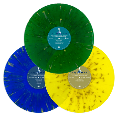 Aquaman (Original Motion Picture Soundtrack) (Splatter Color Vinyl 2 LP) Deluxe Edition