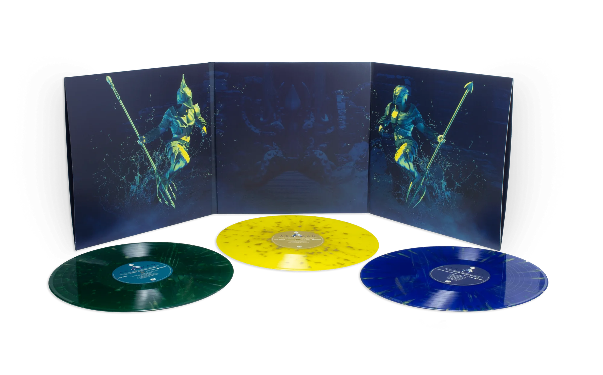 Aquaman (Original Motion Picture Soundtrack) (Splatter Color Vinyl 2 LP) Deluxe Edition