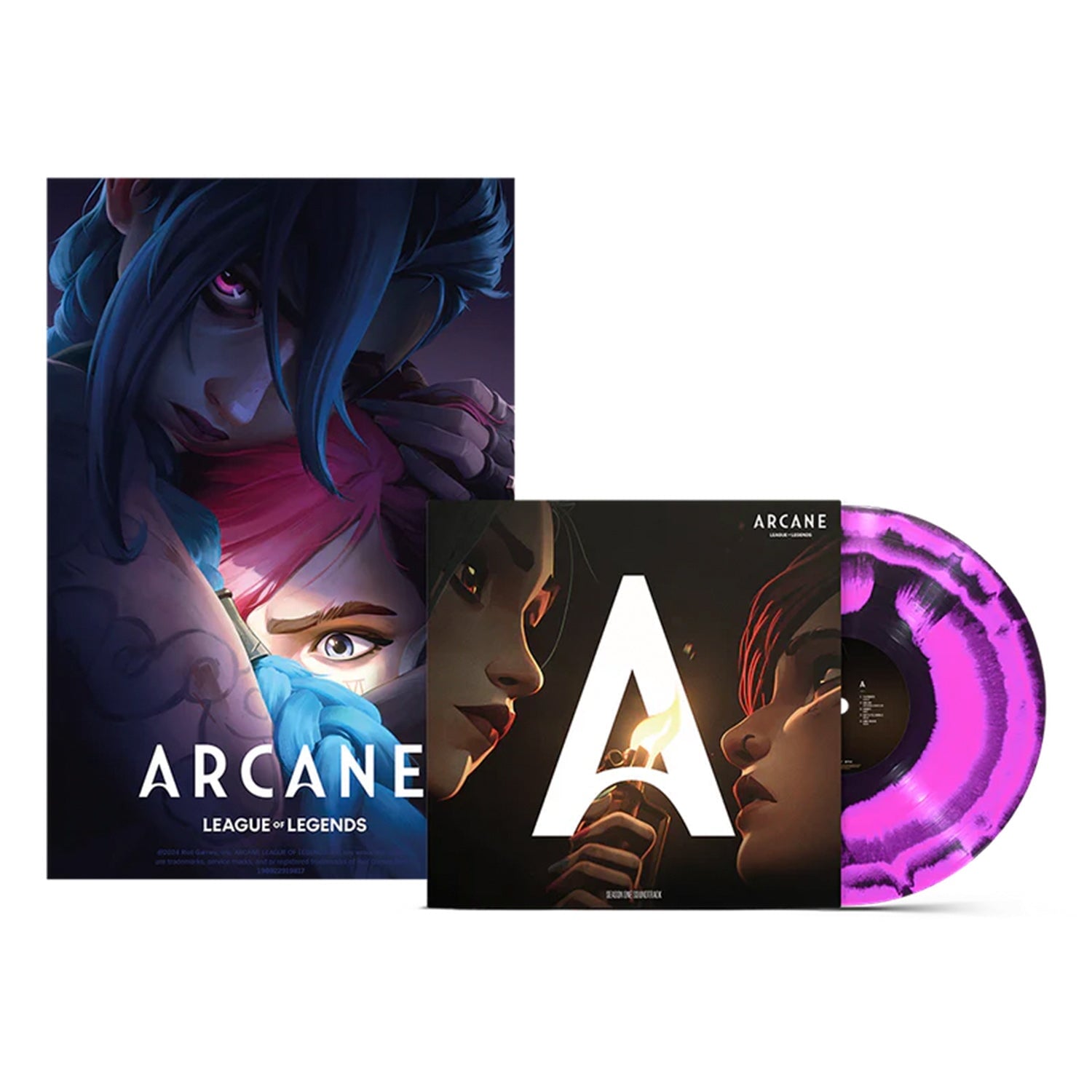 Arcane Season 1 (Official Soundtrack) (Exclusive Purple & Black Vinyl LP)