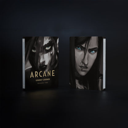 Аркейн: Сезон 2 (ТВ сериал) (2024) (англ. язык) (3 Blu-ray) "Vi & Caitlyn" Steelbook