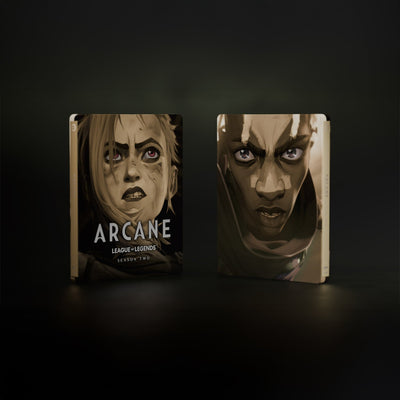 Аркейн: Сезон 2 (ТВ сериал) (2024) (англ. язык) (4K UHD + Bonus Blu-ray) "Jinx & Ekko" Steelbook